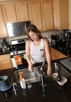 Hairy Anna cleans the kitchen, Anna (ann117) ATK Petites: Anna (Hairy Anna cleans the kitchen)