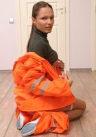 ATK Archives: Irina (Naughty slender amateur Irina strips from her uniform)