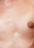 ATK Galleria: Laynee James (Cut-off booty shorts and a bra on Laynee James)