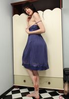Lia tugs on her rug then spreads wide., Lia (lia016) ATK Natural & Hairy: Lia (Lia tugs on her rug then spreads wide.)