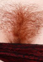 Lily squats down to split her hairy peach., Lily Cade (lil083) ATK Natural & Hairy: Lily Cade (Lily squats down to split her hairy peach.)
