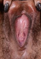 ATK Natural & Hairy: Lulu Sparkle (Lulu sheds her clothes and spreads her legs.)