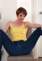 ATK Archives: Maria (Hairy MILF Maria strips off her jean)