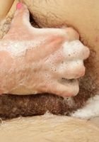 Hairy Nina gets wet in the bath, Nina (nin027) ATK Natural & Hairy: Nina (Hairy Nina gets wet in the bath)