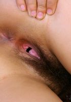 Hairy babe Tootsies teases with her thick hairy bush, Tootsies (too001) ATK Exotics: Tootsies (Hairy babe Tootsies teases with her thick hairy bush)