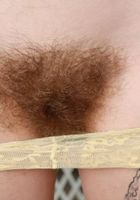 Hairy Velma spreads outside, Velma (vel001) ATK Petites: Velma (Hairy Velma spreads outside)